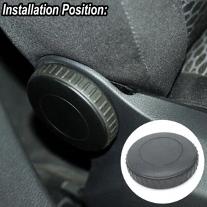 Front Seat Recline Knob Adjust Handle For Passat Jetta EOS Golf Beetle Black - Picture 1 of 9