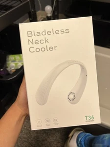 Bladeless Neck Cooler/USB Rechargeable Cooling Air/T36 - Picture 1 of 5