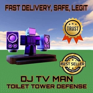 Dj Tv Man | Toilet Tower Defense | TTD | The Cheapest and Fast - Picture 1 of 1