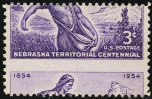 1060, Mint NH 3¢ Misperfed Error * Stuart Katz - Picture 1 of 1