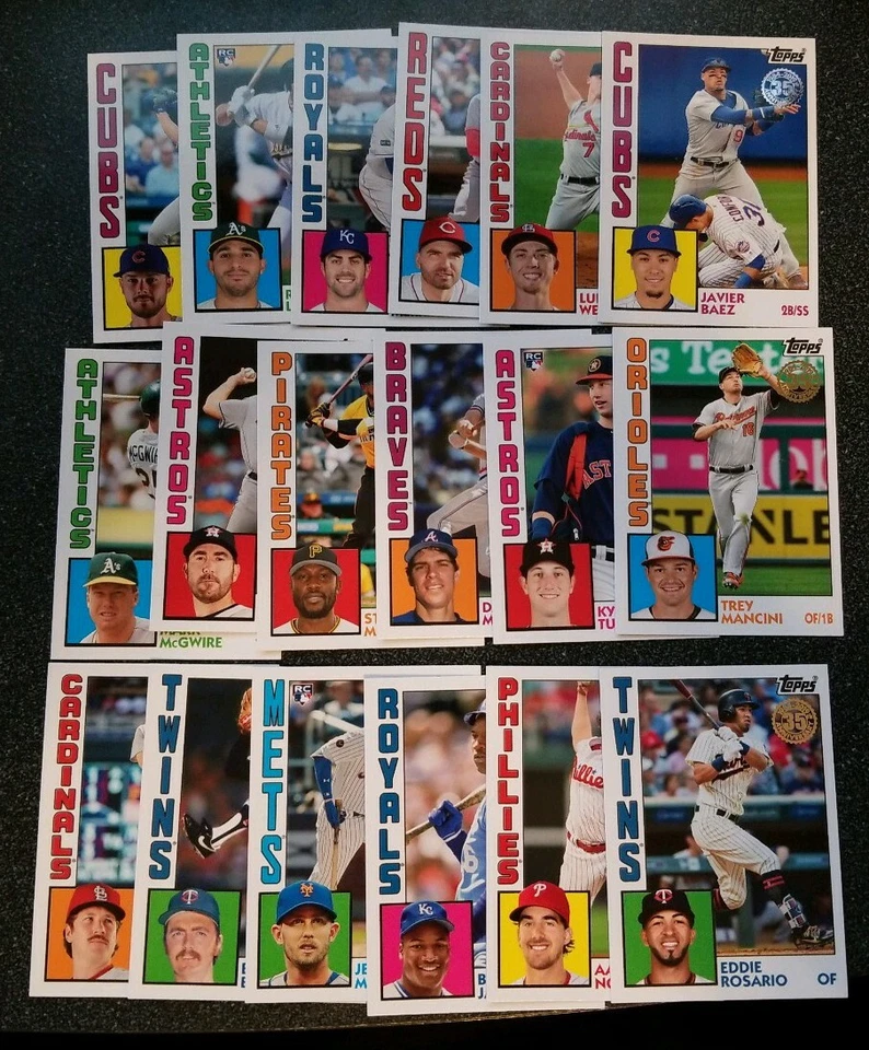 2019 TOPPS SERIES 1 - 1984 TOPPS BASEBALL INSERTS - SINGLES, U PICK BUY1GET1FREE - Image 1 of 1
