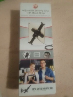 Anti-Theft Grip – CTA Adjustable Security For 9.7" - 13" Tablets, Silver  - Image 1 of 4