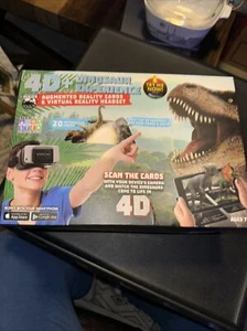 4D+ Utopia 360° Dinosaur Experience Augmented Reality Cards & VR Headset - Picture 1 of 3