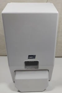Deb Group White 1 Liter Refilled Wall Mount Proline Curve Manual Soap Dispenser - Picture 1 of 7