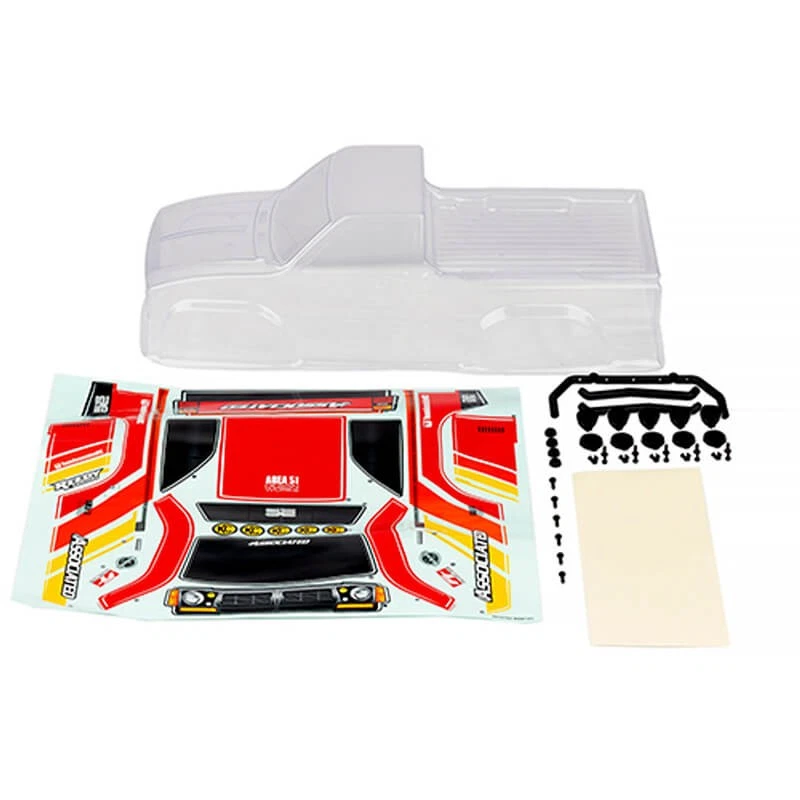 Team Associated MT12+ Lux Bodyshell Set Clear - Image 1 of 1