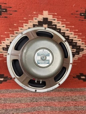 Altavoz amplificador de guitarra Jensen Concert 12" 1966 EM1202 vintage años 60 "reconectado" Foto 1 de 4