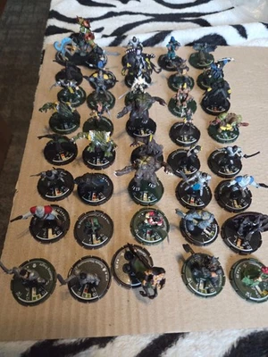 Lote de 39 Figuras Miniatura Juego Caballero Mago Wizkids Dungeons Dragons Warcraft Foto 1 de 4