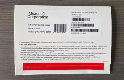 Microsoft Windows Server 2019 Standard 24 Core 50 CALs DVD With Key - Image 1 of 2