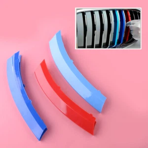 3 pièces garniture calandre avant m-couleur pour BMW X5 E70 08-13 X6 E71 2008-11 - Picture 1 of 6