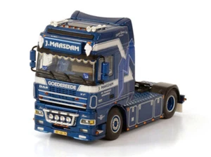 for WSI FOR DAF XF 95 SUPER SPACE CAB 4X2 JAN MAASDAM 1/50 DIECAST Truck Model - Picture 1 of 3