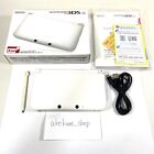 Nintendo 3ds Ll Xl Console White Colors Used Ntsc-j Japanese Edition W/ Box