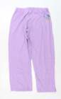 Character Club Womens Purple Cotton Trousers Size L L26 in Regular
