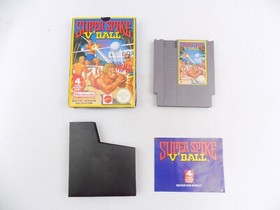 Like New Boxed Nintendo Entertainment NES Super Spike V'Ball - Inc Manual - PAL-