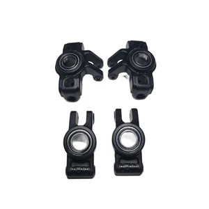 Arrma Mojave Grom 1/18 Steering Knuckles Hubs Bearing Carriers Granite ARA330841 - Picture 1 of 2