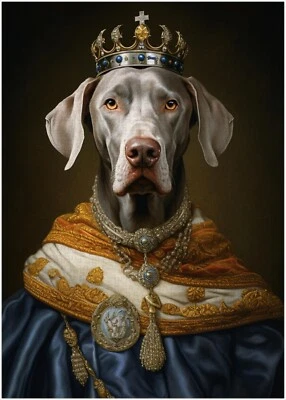 ART OF SOCKS Weimaraner Königskönig Puzzle 300/500/1000 Teile
