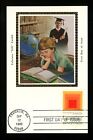 US FDC #1833 Colorano Silk Card 1980 Franklin, MA Education in America