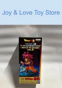 Figura Coleccionable Mundial Dragon Ball Super WCF Batalla de Saiyajin SSJ Dios Goku - Imagen 1 de 6