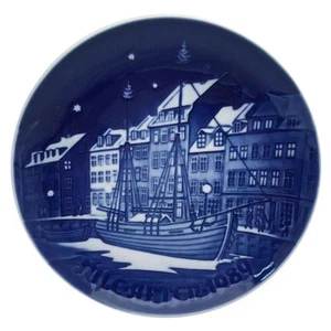 Plato de Navidad Bing & Grondahl 1989 - Anclaje de Navidad - Imagen 1 de 1
