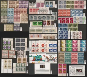 GERMANY (1948-1998) M&U Blks, Pairs, Souv Sheets & more / CV $113US (7 pics) - Picture 1 of 7