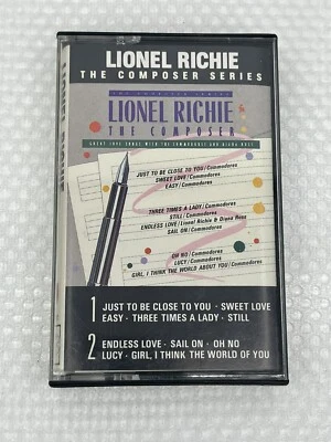 Lionel Richie: The Composer Series, The Commodores & Diana Ross (Cassette, 1985) - Image 1 of 2