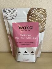 New Waka Light Roast Instant Coffee 80 Cups Expires 12/31/23