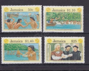 JAMAICA MNH MINT STAMP SET 1991 COLUMBUS DISCOVERY OF AMERICA SG 802-805 - Picture 1 of 1