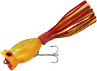 Arbogast      Hula Popper      G770       Yellow Shore  W/ Red & Yellow Skirt