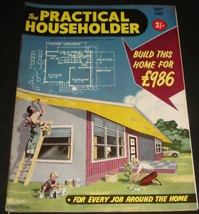 PRÁCTICO DUEÑO DE CASA AUSSIE MAG 1957 SEPT. #7 Manitas retro hágalo usted mismo - Imagen 1 de 5