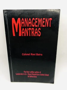 Management Mantras by Colonel Ravi Batra Business Philosophy Indian Spirituality - Imagen 1 de 12