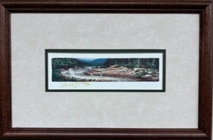 David Sipple "Smoky Afternoon"  Hand Signed & # FRAMED Art Carolina Tennessee - Picture 1 of 4