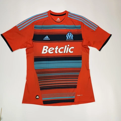 Olympique Marseille 2011 2012 Third Football Soccer Shirt Jersey Adidas V13676 Cover