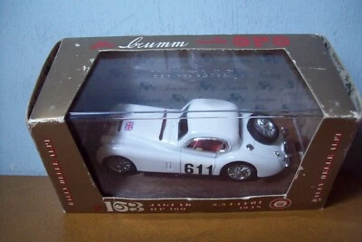1/43 BRUMM R163 JAGUAR 3.5 LITRE HP 160 1948 #611 — 第 1/4 张图片