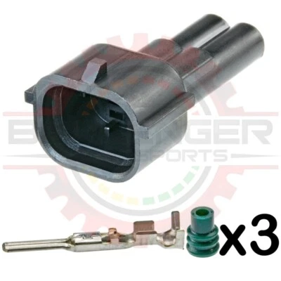 BALLENGER MOTORSPORTS For Denso Injector Side Connector Receptacle