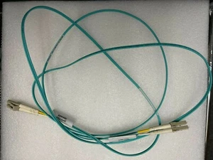Câble fibre canal multimode HP AJ835A 491025-001 AJ835-63001 OM3 LC/LC 2 M - Photo 1/2