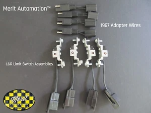 Dodge Charger 1966 1967 faros giratorios motor interruptores y soportes límite ¡Nuevo! - Imagen 1 de 5