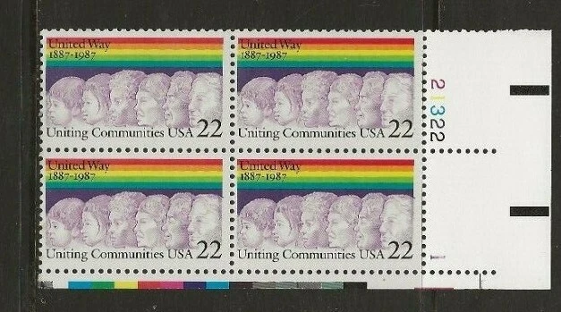 US Scott#2275 Plate Block Fine/Very Fine MNH Cat.Value $2.00             #485x - Image 1 of 1