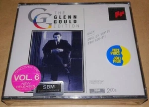 GLENN GOULD-BACH:ENGLISH SUITES BWV 806-811-2CD FACTORY SEALED-(Classical, Baroq - Picture 1 of 2