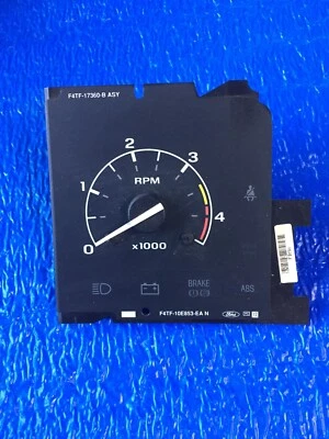 Ford F250 F350 1994-1997 turbo diésel cuadro de instrumentos calibre de tacómetro RPM Foto 1 de 2