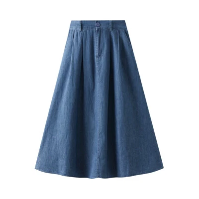 mid-length dress Denim skirt for women autumn/winter new long skirt high-waisted - Image 1 of 4