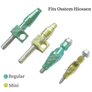 Dental Transfer Impression Coping Titanium Open Closed Tray Fits Osstem Hiossen - Picture 1 of 13