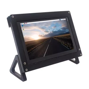 5 inch 800x480 Touch Screen for Raspberry Pi 5 4 3 HDMI Display with Stand Case - Picture 1 of 9