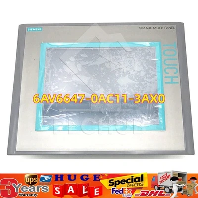 New Siemens 6AV6647-0AC11-3AX0 SIMATIC HMI KTP600 6" Panel 6AV6 647-0AC11-3AX0 - Image 1 of 4