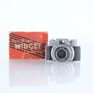 Cámara fotográfica subminiatura Misuzu Shokia Midget vintage 16 mm miniatura Japón en caja - Imagen 1 de 16