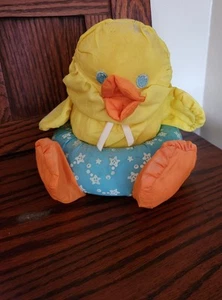 Schwimmende Puffalumps Tubby Ente Vintage 1988 Fisher Price 1201 Wasserspielzeug Badezeit - Bild 1 von 5