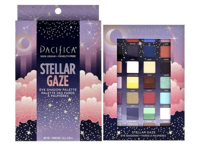 Pacifica Stellar Gaze Eye Shadow Palette 28 Shades Mineral Eye Shadow NEW IN BOX - Image 1 of 4