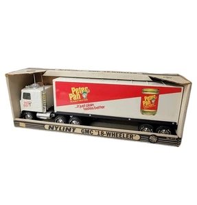 Nylint Steel GMC 18 Wheeler Peter Pan Peanut Butter Semi Truck In Box - Picture 1 of 8