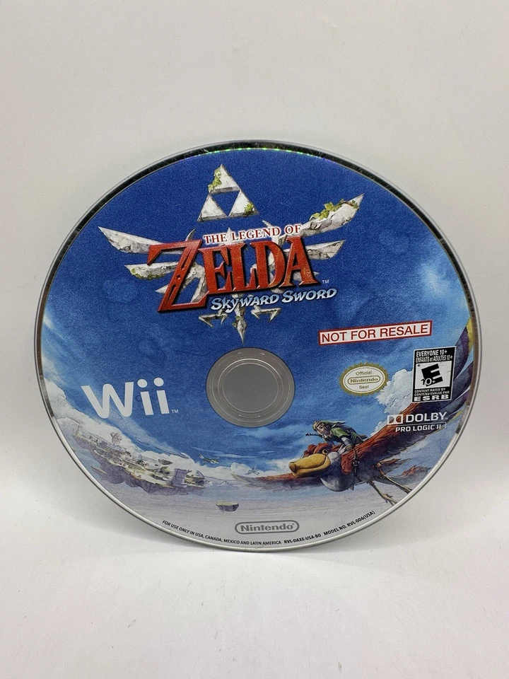 The Legend Of Zelda Skyward Sword Not For Resale Demo Disc - Image 1 of 4