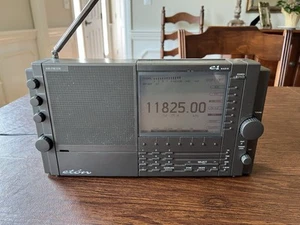 Eton E1 Shortwave AM FM Radio *Sticky Case* Works Well, Serial 470 - Zdjęcie 1 z 20