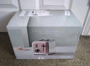 Cuisinart 2 Slice Stainless Steel Toaster - Rose - Brand New - Picture 1 of 2