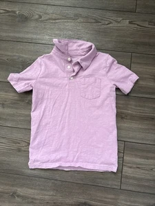 Girls Purple Polo Shirt - Carters - Size 7 - Picture 1 of 1